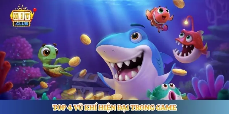 Top 4 vũ khí hiện đại trong game